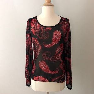 💙Patterned top💙